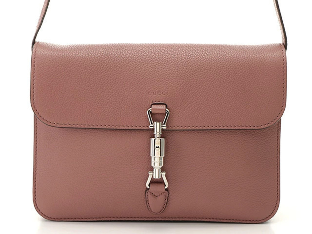 Gucci Jackie Hobo Bag Pink Leather